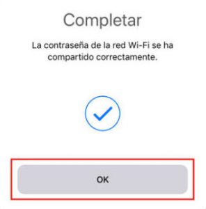 Compartir Wifi con IOS11